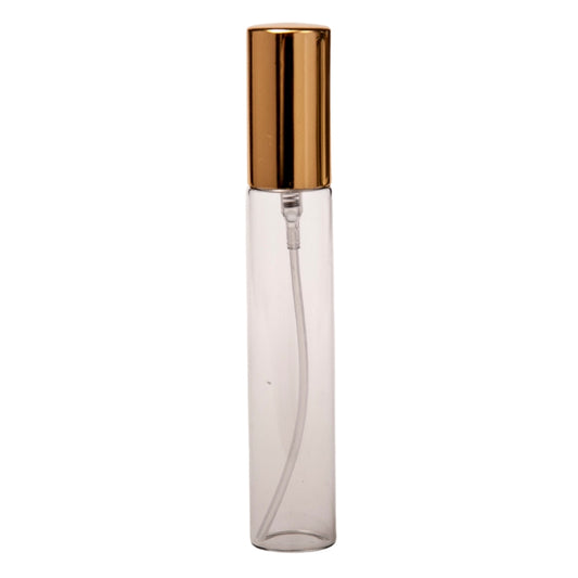 15ml Clear Glass Perfume Bottles With Gold Atomiser