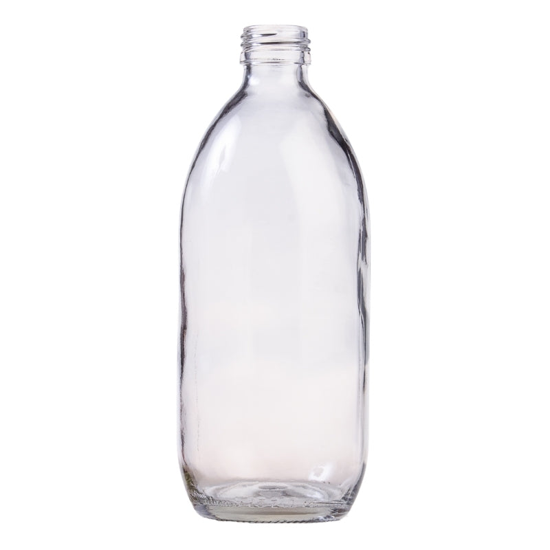 500ml Clear Glass Generic Bottle (28/410)