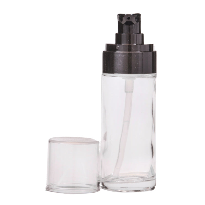 50ml Loretta Bottle and Black Serum Pump