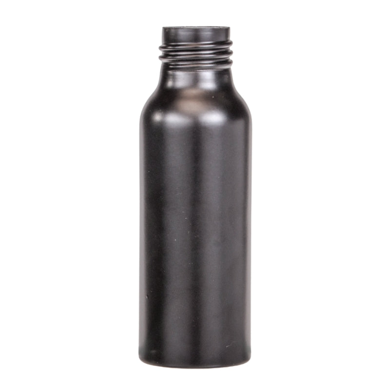 80ml Black Aluminium Bottle (24/410)