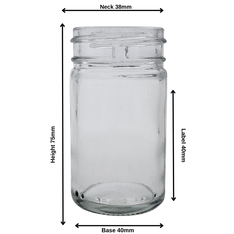 Clear Glass Shaker Jars