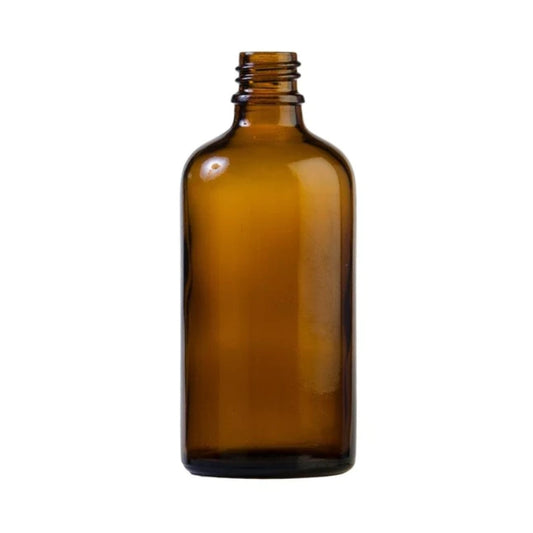 100ml Amber Glass Pharmaceutical  Bottle - No Closure