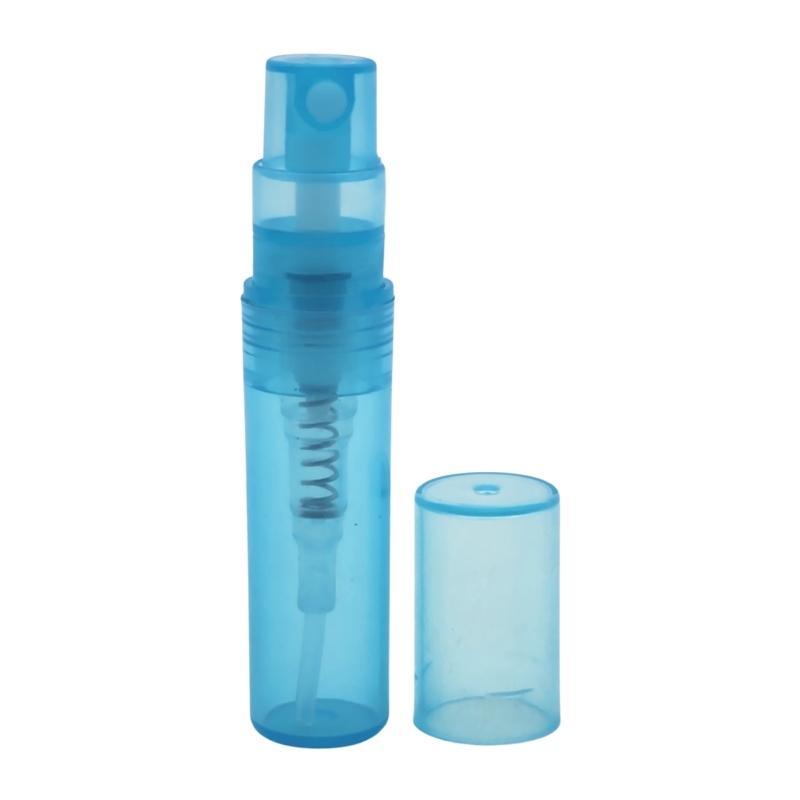 2ml Blue Plastic Perfume Atomiser - Bottles & Jars