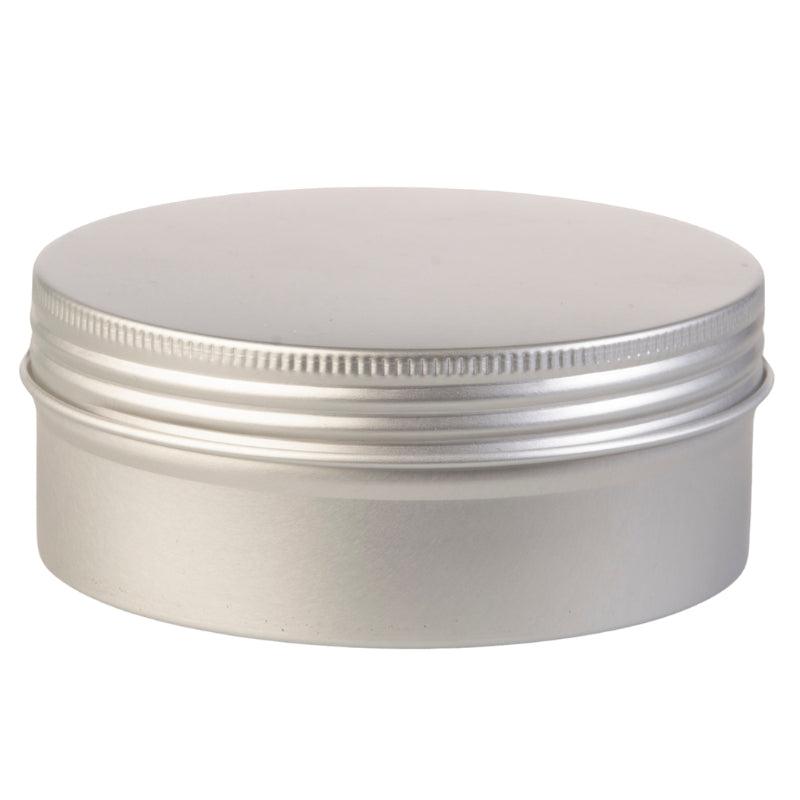 50g Silver Aluminium Tin - Single (1 Unit) - Bottles & Jars