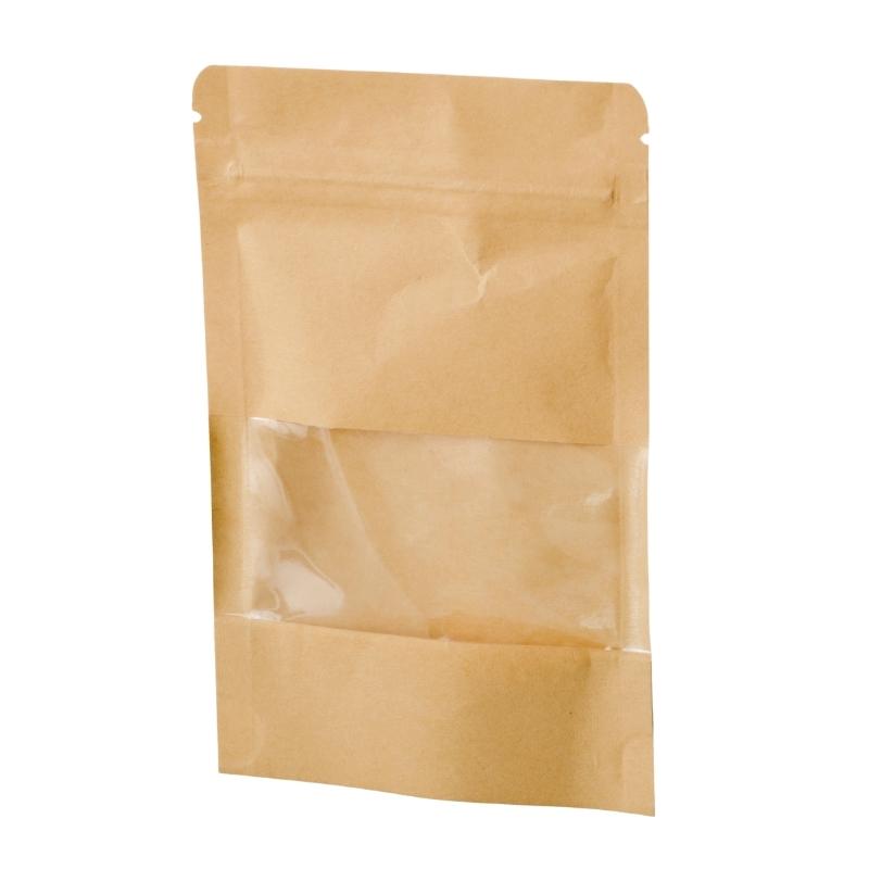 Resealable Paper Pouches