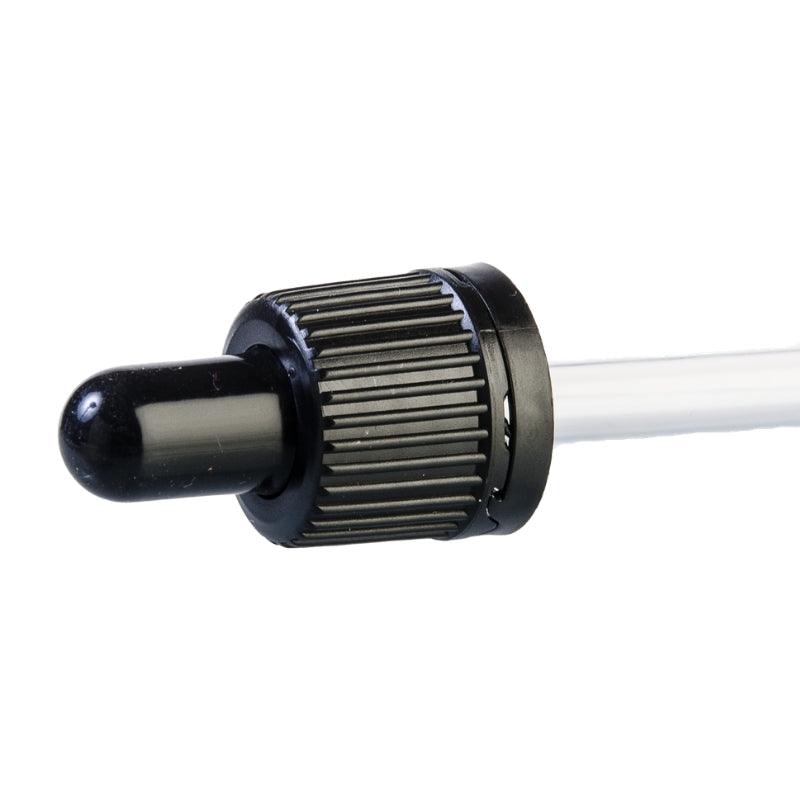 Pipette  - Black for Aromatherapy Bottle 20ml (18/69) - Single (1 Unit) - Bottles & Jars
