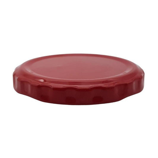Red Metal Lid (63mm) - Single (1 Unit) - Bottles & Jars
