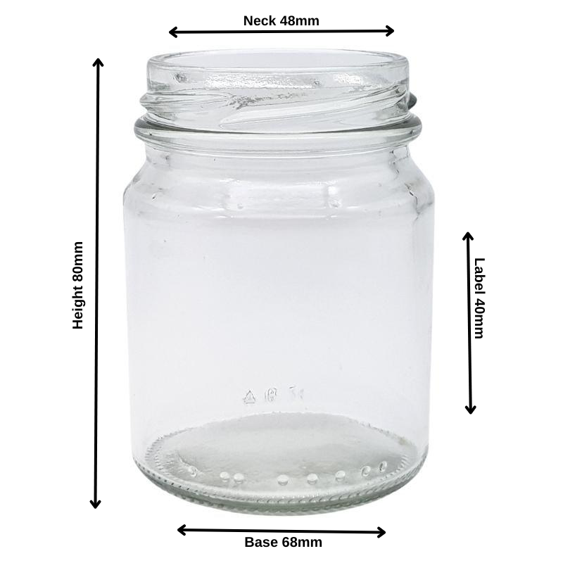 125ml Glass Jar (53/400) - No Closure