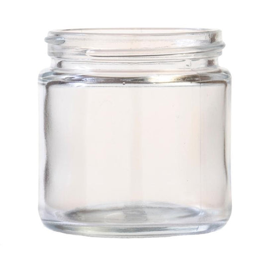 100ml Clear Glass Jar (58/400) - No Closure - Single (1 Unit) - Bottles & Jars
