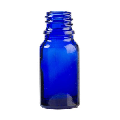 10ml Blue Glass Pharmaceutical  Bottle - No Closure