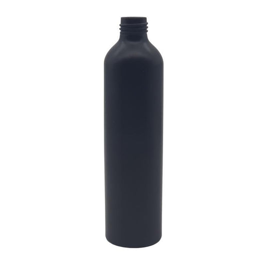150ml Black Aluminium Bottle (24/410) - No Closure - Single (1 Unit) - Bottles & Jars