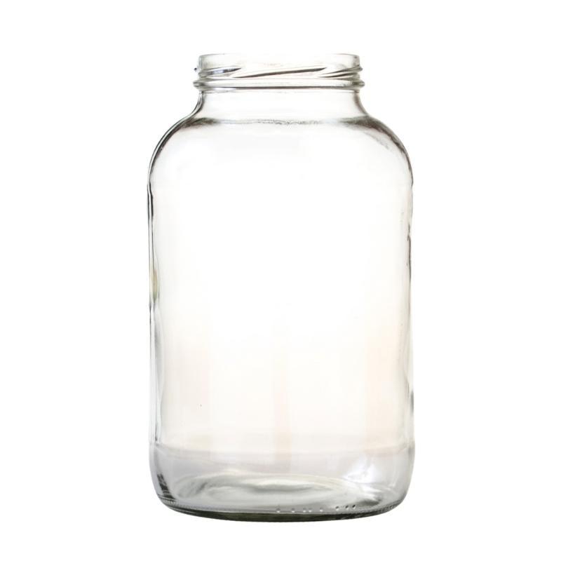 2 Litre Clear Glass Catering Jar (82/400) - No Closure - Single (1 Unit) - Bottles & Jars