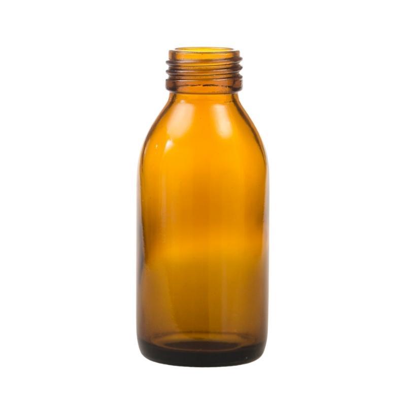 200ml Amber Glass Generic Bottle (28/410) - No Closure - Single (1 Unit) - Bottles & Jars