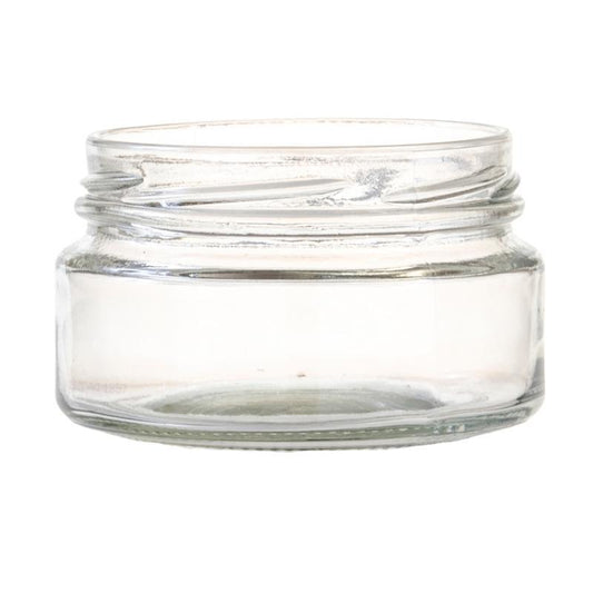 200ml Clear Glass Storage Jar (82/400) - No Closure - Single (1 Unit) - Bottles & Jars