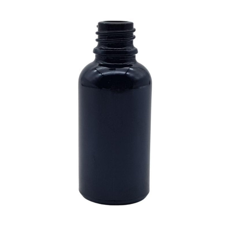 Black Glass Bottles Bottles Jars   30mlBlackGlassPharmaceuticalBottle NoClosure 