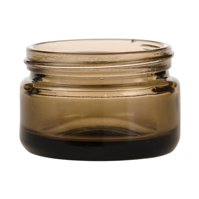 50ml Amberised Glass Jar (58/400) - No Closure - Single (1 Unit) - Bottles & Jars