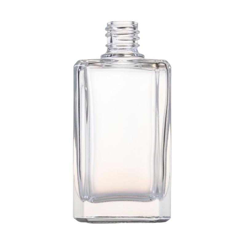 60ml Clear Glass Rectangular Perfume Bottle (18/410) - No Closure - Single (1 Unit) - Bottles & Jars