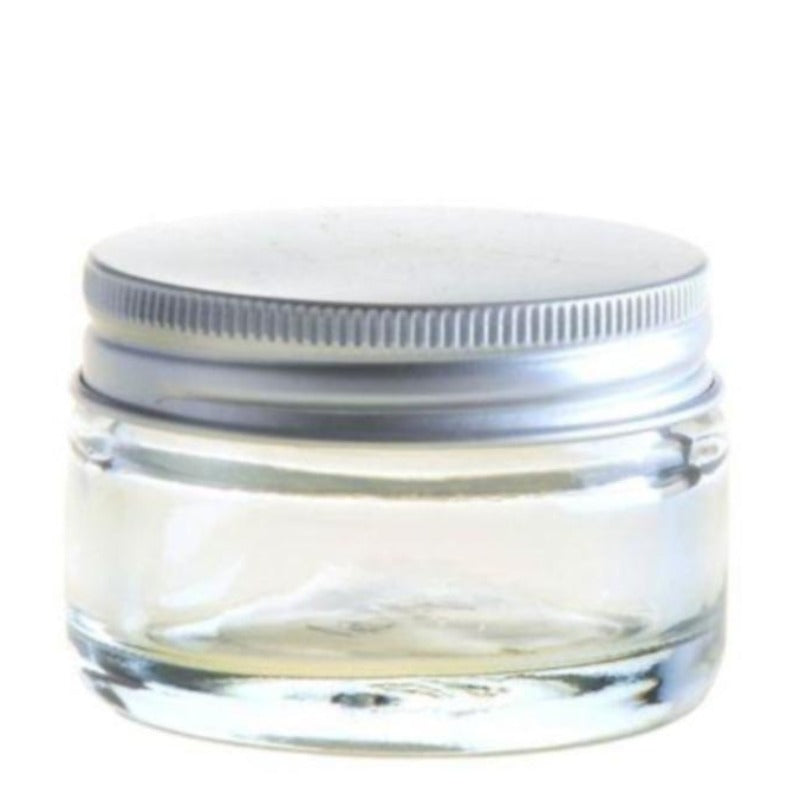 50ml Clear Glass Jar with Aluminium Lid (58/400)