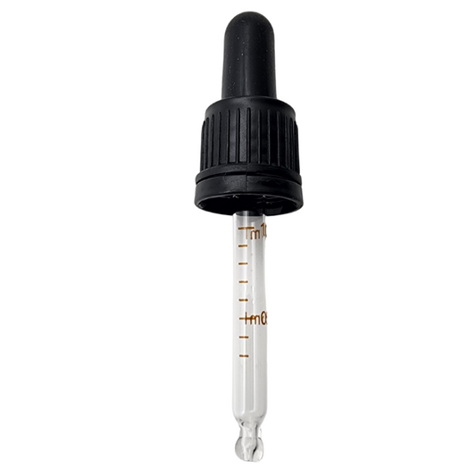 Black Graduated Pipette - for 20ml Aromatherapy Bottle (18/69)
