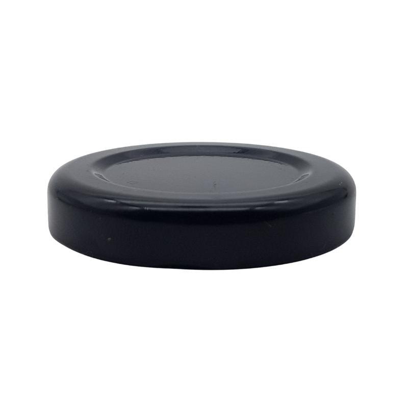 Black Metal Lid (43mm Twist) - Single (1 Unit) - Bottles & Jars