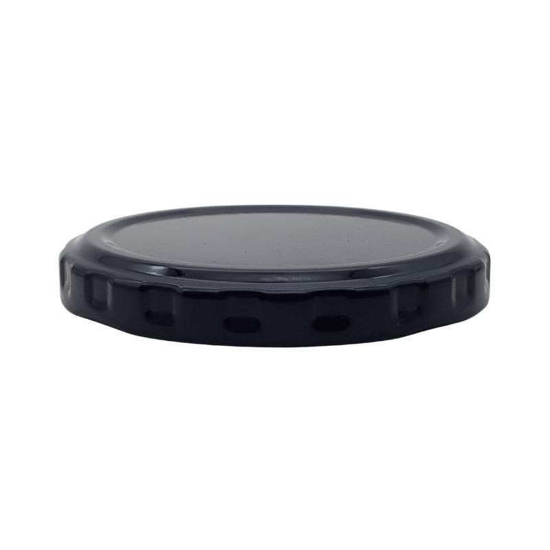 Black Metal Lid (63mm) - Single (1 Unit) - Bottles & Jars