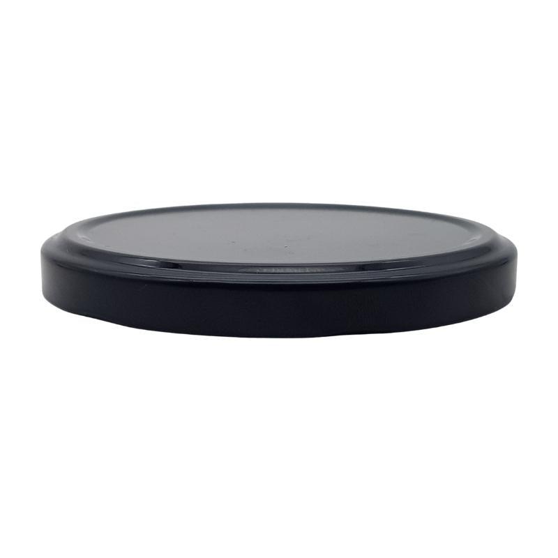 Black Metal Lid (82mm Twist) - Single (1 Unit) - Bottles & Jars