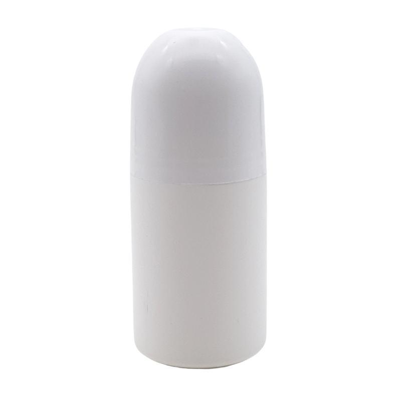 HDPE 50ml White Roll-On Applicator - Single (1 Unit) - Bottles & Jars