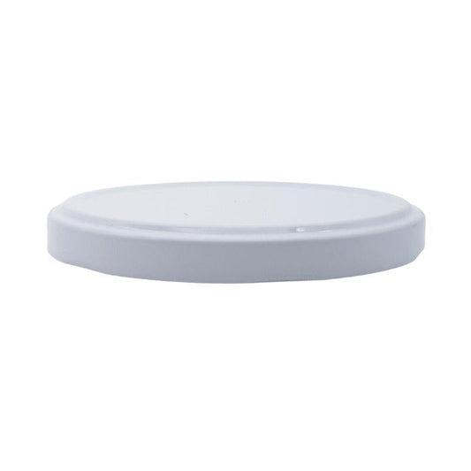 White Metal Lid (110mm Twist) - Single (1 Unit) - Bottles & Jars